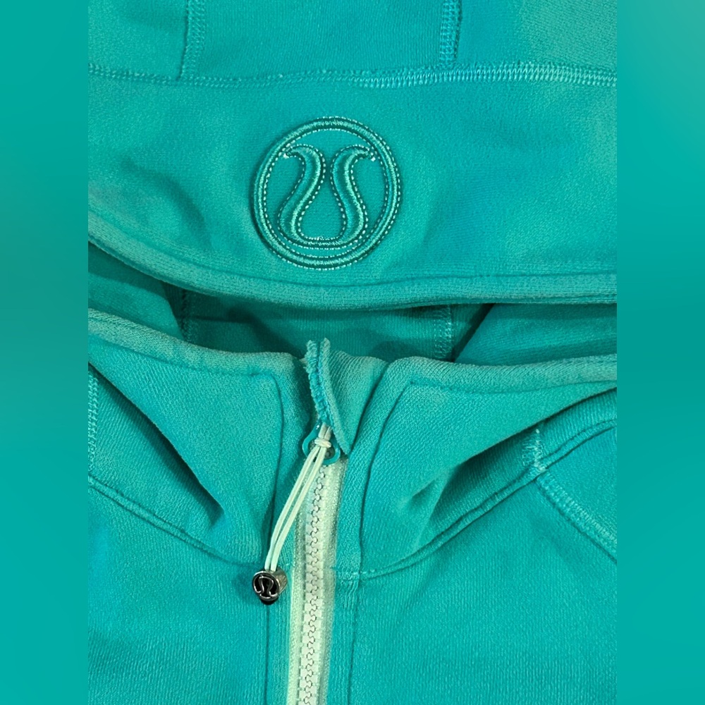 Lululemon Scuba Hoodie II in Bali Breeze/Fresh Teal - Size 2 - Picture 4 of 15